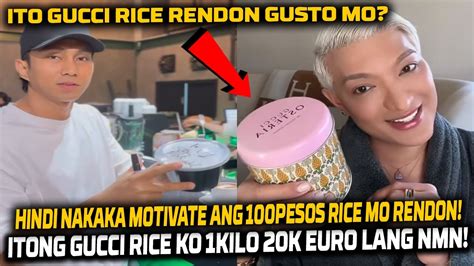 Gucci rice for sale